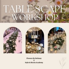 Festive Table Arrangement Workshop, 22nd December 2025 17:00 